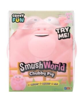 SmushWorld™ Pig Animal Squishy Jumbo Toy